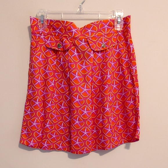 ESCAPADA TANGERINE BORA BORA SKIRT/POCKETS SZ. S - Picture 1 of 4